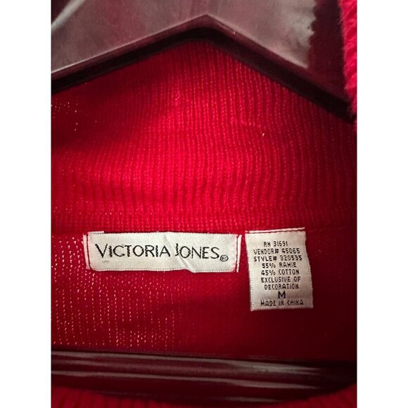 Victoria Jones women’s size medium Christmas sweater - Picture 8 of 11